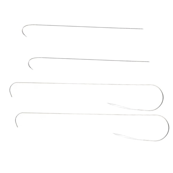 Bead Spinner Needle Stainless Steel Crafting Tools with Threader for Crafting