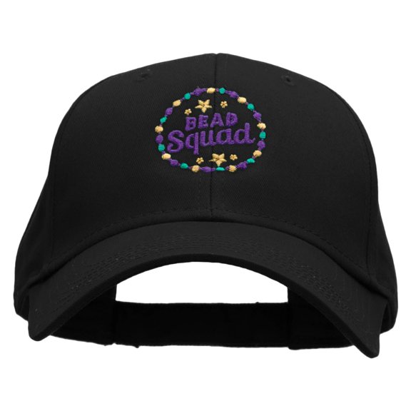Bead Squad Embroidered Low Profile Cap - Black OSFM