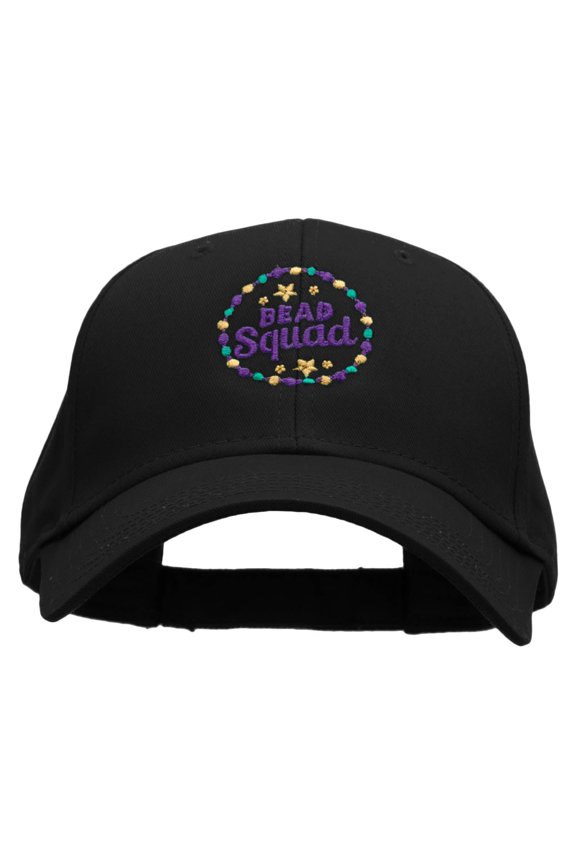 Bead Squad Embroidered Low Profile Cap - Black OSFM