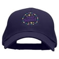 thumbnail image 1 of Bead Squad Embroidered Low Profile Cap - Purple OSFM, 1 of 5