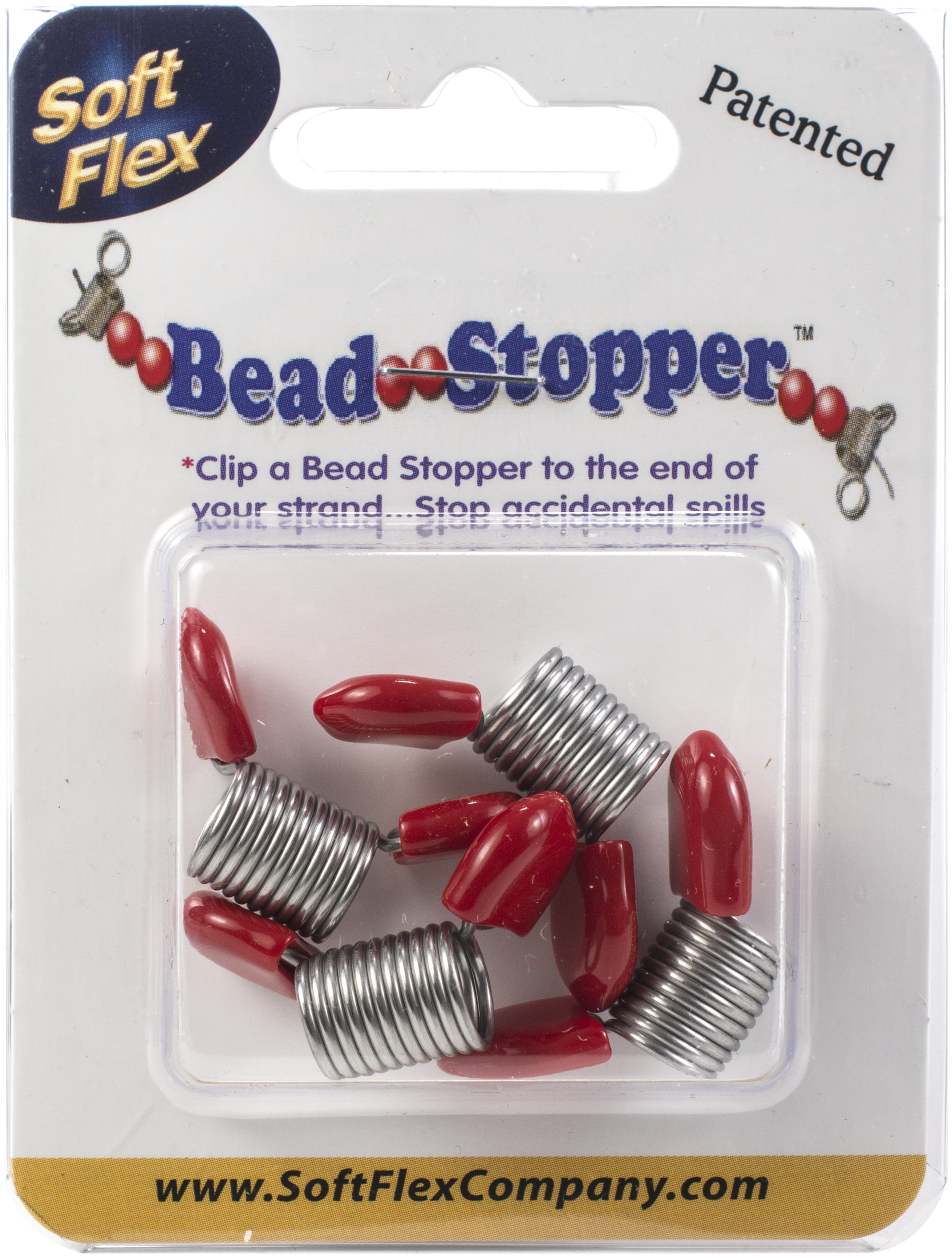 Bead Stoppers 8 Piece Set Large and Small Sizes