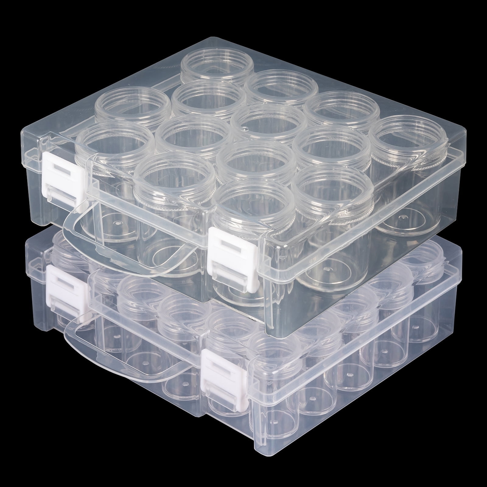 Bead Storage Box, Bead Organizer Box, Diamond Painting Storage Containers Diamond Painting Accessories Boxes for Beads Jewelry Rings Charms Glitter Rhinestones