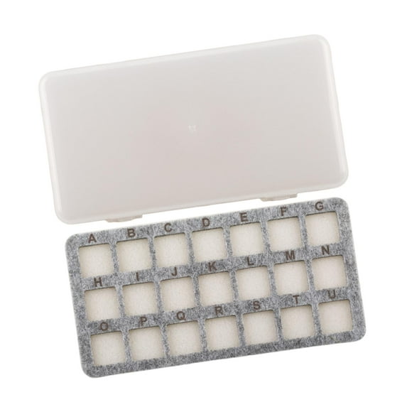 Bead Storage Mat Bead Board Container Beads Organizer with Secure Sponge Material for Jewelry Making Enthusiasts