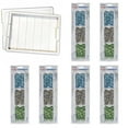 thumbnail image 1 of Bead Storage Solutions 2 Piece Organizer with 3 Piece Containers (6 Pack), 1 of 10