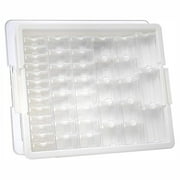 Bead Storage Solutions Clear Plastic Bead Storage Tray, 45 Pieces