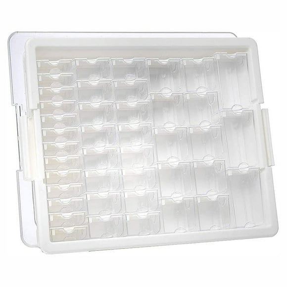 Bead Storage Solutions Clear Plastic Bead Storage Tray, 45 Pieces