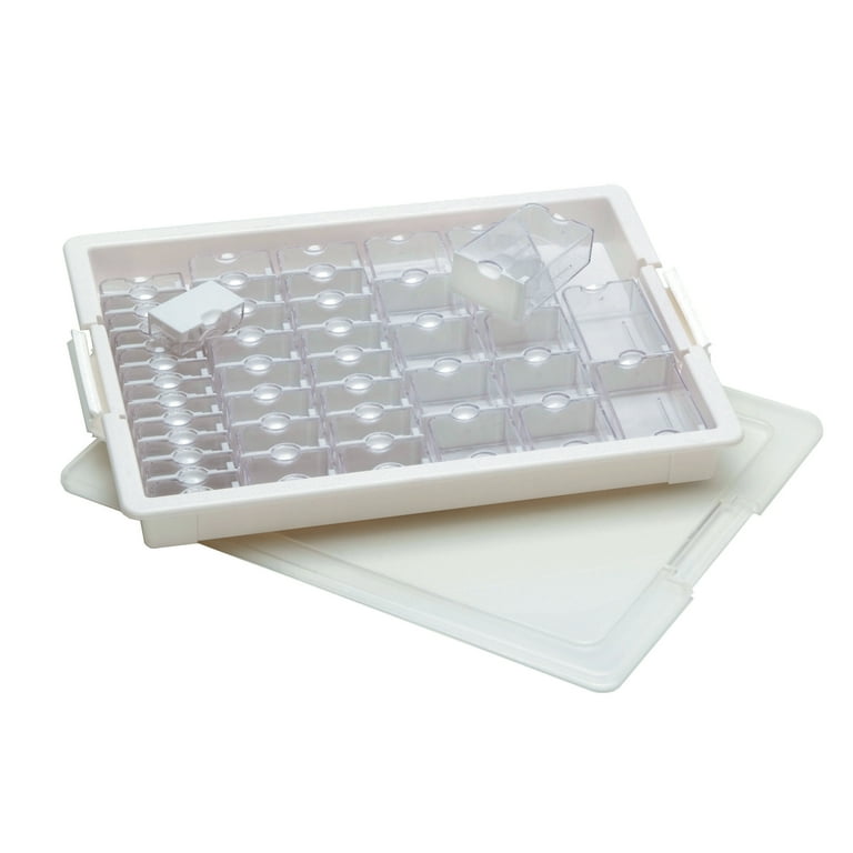 No More Oops! Bead Tray with cover - Small - 8 x 2 1/2