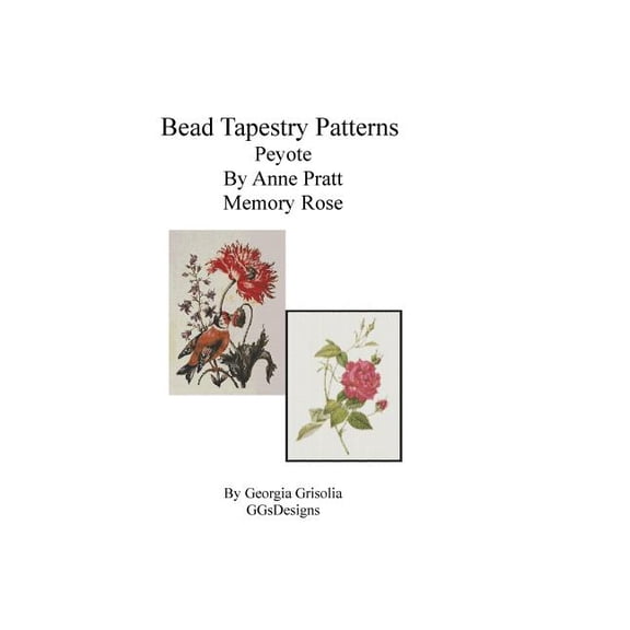 Bead Tapestry Patterns Peyote by Anne Pratt Memory Rose