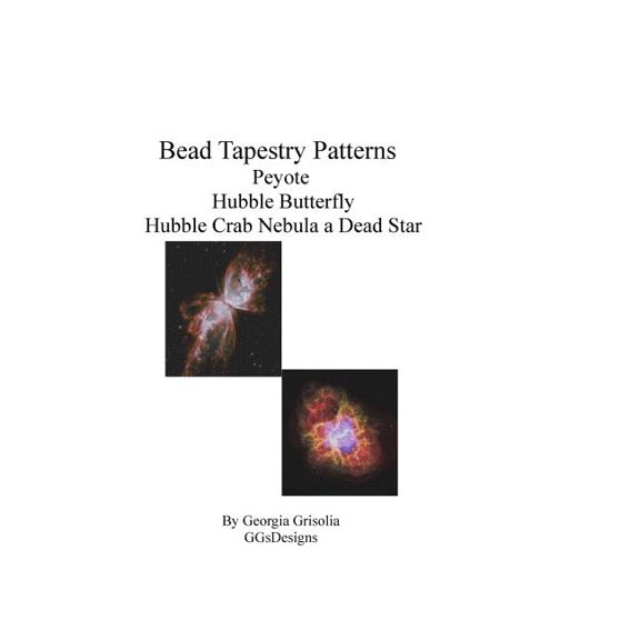 Bead Tapestry Patterns Peyote Hubble Butterfly Hubble Crab Nebula a Dead Star