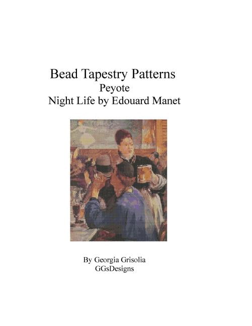 Bead Tapestry Patterns Peyote Night Life by Manet