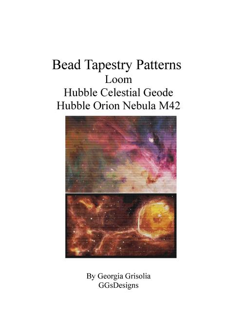 Bead Tapestry Patterns Loom Hubble Celestial Geode Hubble Orion Nebula M42