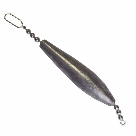 Bead Trolling Sinker  R114T 1 1/4oz Pack of 2, Nickel