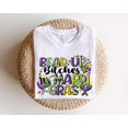 Bead up bitches it's Mardi Gras skeleton Sweatshirt,Nola Shirt,Fat