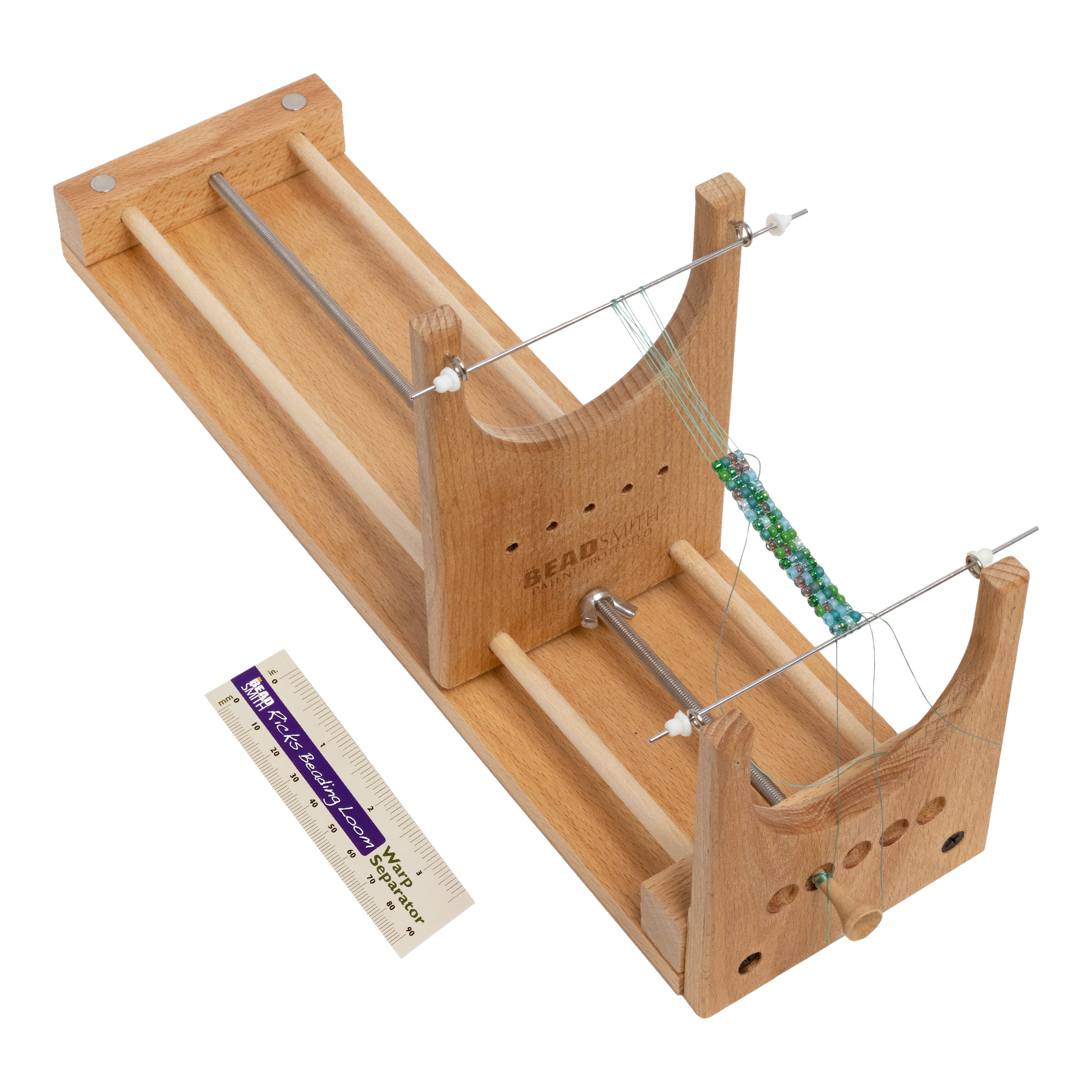 BeadSmith Ricks Bead Loom Kit For Beginners - Weave Necklaces Bracelets And More