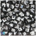 thumbnail image 1 of BeadTin Black Opaque 10mm Faceted Cube Acrylic Beads (125pcs), 1 of 1