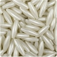 thumbnail image 1 of BeadTin Bridal Pearl 19mm Spaghetti Craft Beads (150pcs), 1 of 2