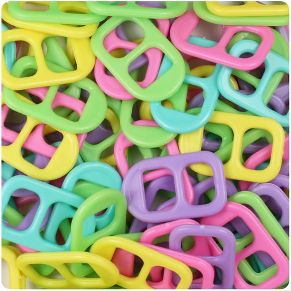 BeadTin Candy Mix Opaque 25mm Soda Pop Tabs (2oz)