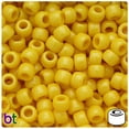 thumbnail image 1 of BeadTin Daffodil Opaque 9mm Barrel Pony Beads (500pcs), 1 of 1