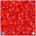 thumbnail image 1 of BeadTin Dark Orange Transparent 8mm Faceted Bicone Acrylic Beads (200pcs), 1 of 1
