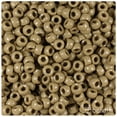 thumbnail image 1 of BeadTin Khaki Opaque 6.5mm Mini Barrel Pony Beads (1000pcs), 1 of 1