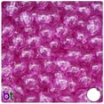 thumbnail image 1 of BeadTin Light Fuchsia Transparent 10mm Round Plastic Beads (150pcs), 1 of 1