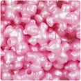 thumbnail image 1 of BeadTin Light Pink Pearl 25mm Teddy Bear Pony Beads (24pcs), 1 of 1