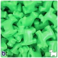 thumbnail image 1 of BeadTin Lime Opaque 24mm Scotty Dog Pony Beads (24pcs), 1 of 1