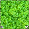 thumbnail image 1 of BeadTin Lime Roe Transparent 11mm TriBead Craft Beads (600pcs), 1 of 1