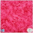 thumbnail image 1 of BeadTin Medium Pink Transparent 10mm SunBurst Craft Beads (450pcs), 1 of 1