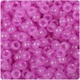thumbnail image 1 of BeadTin Purple Glow 6.5mm Mini Barrel Pony Beads (1000pcs), 1 of 2