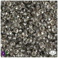 thumbnail image 1 of BeadTin Smoke Transparent 6mm Faceted Rondelle Craft Beads (1350pcs), 1 of 2
