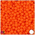 thumbnail image 1 of BeadTin Tangelo Neon Bright 6mm Round Plastic Beads (500pcs), 1 of 1