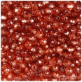 thumbnail image 1 of BeadTin Tortoise Transparent 6mm Faceted Round Craft Beads (600pcs), 1 of 1