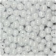 thumbnail image 1 of BeadTin White Pearl 8mm Round Craft Beads (300pcs), 1 of 2