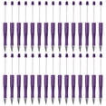thumbnail image 1 of Beadable Pens 30 Pack Black Ink Plastic Bead Pen Creative DIY Ballpoint Pens for Teacher Office DIY Crafts Party Decorations Handmade Supplies, Candy Dark Purple, 1 of 7