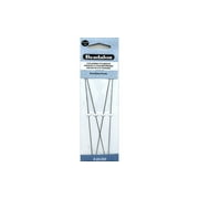 Beadalon Collapsible Eye Beading Needles, Heavy 0.51 / .020 inches Diameter, 5 inches Length, 4 pc