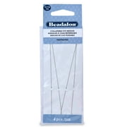 Beadalon Collapsible Eye Needles 5" 4/Pkg-Fine