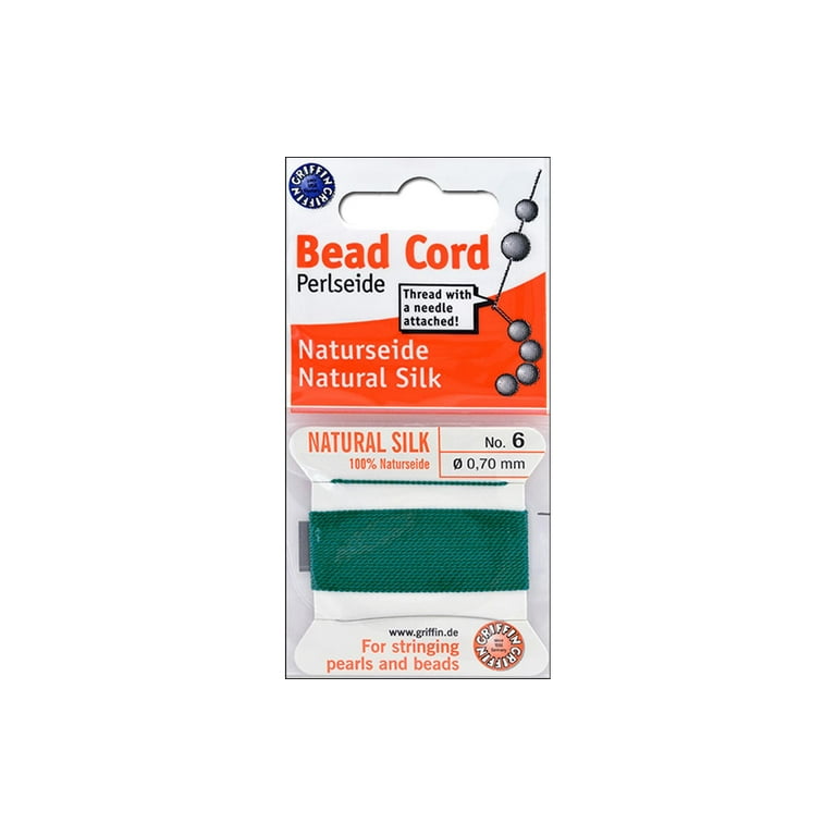 Beadalon - 100% Silk Bead Cord - Card
