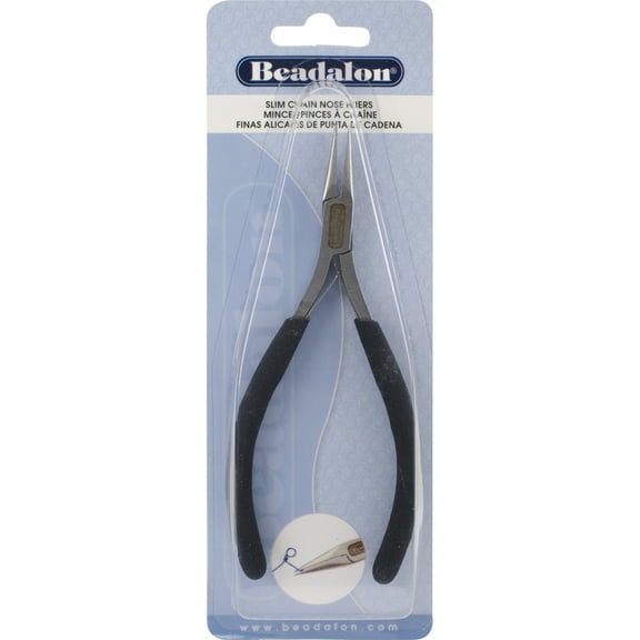 Beadalon Slim Chain Nose Pliers-5.75"