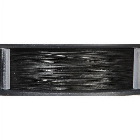 Beadalon Wildfire Beading Thread: Black, .008 inch