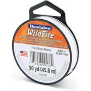 Beadalon Wildfire Beading Thread: Frost, .008 inch