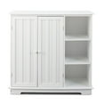 thumbnail image 1 of Beadboard Wooden Storage Cabinets 30"H or Set of 3 Baskets - White Storage Unit, 1 of 21