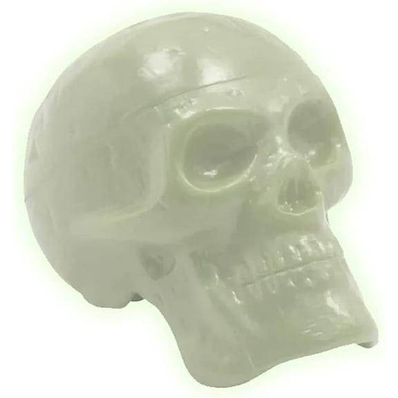 Beadbrain Skull Shaker - Glow In-The Dark