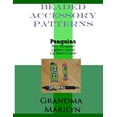 thumbnail image 1 of Beaded Accessory Patterns-Color: Beaded Accessory Patterns : Penguins Pen Wrap, Lip Balm Cover, and Lighter Cover (Series #7) (Paperback), 1 of 1