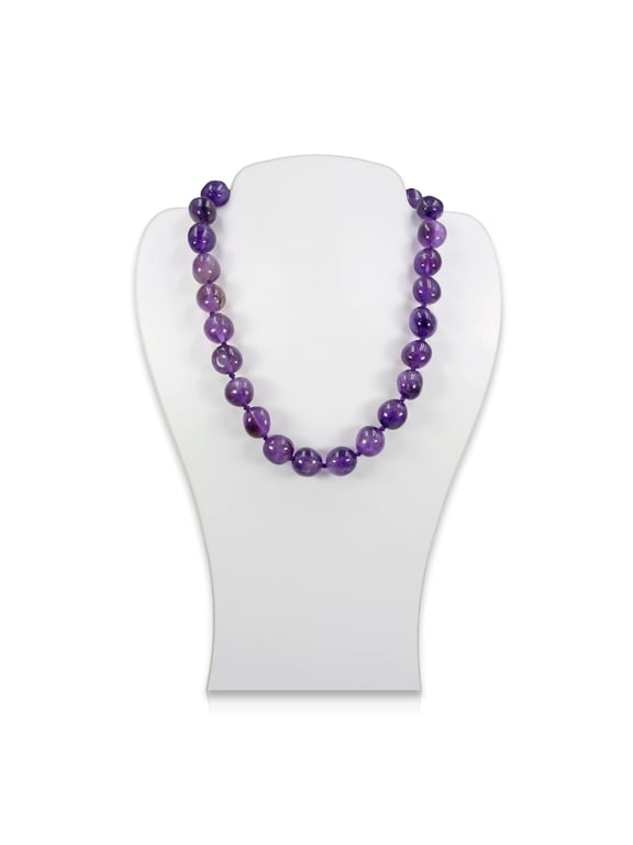 Beaded Amethyst Necklace