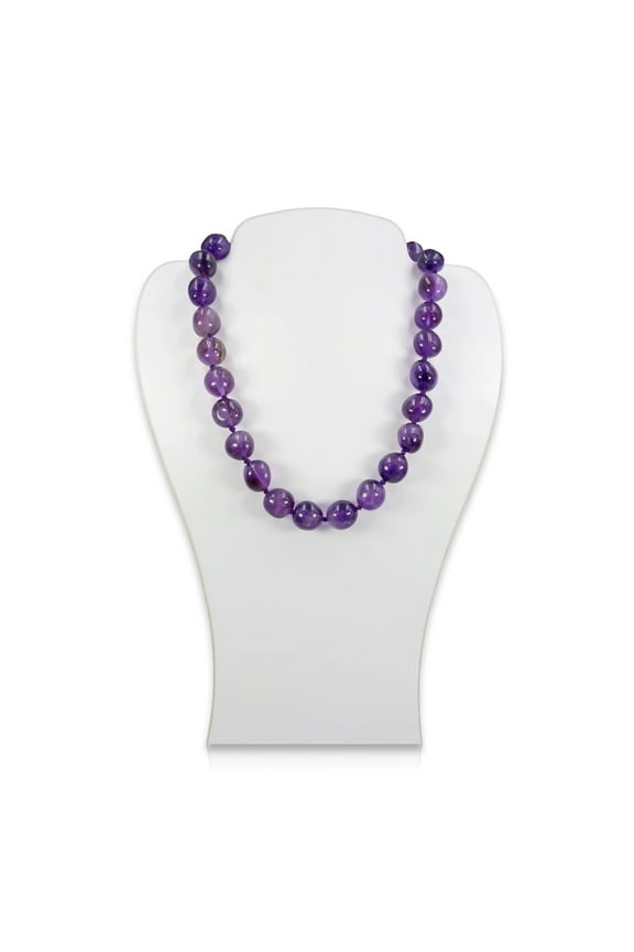 Beaded Amethyst Necklace