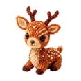 thumbnail image 1 of Beaded Animal Craft Kit Miniature Deer Figurine Diy Material Set for Adult Arts and Crafts Home Decor Gift, 1 of 7