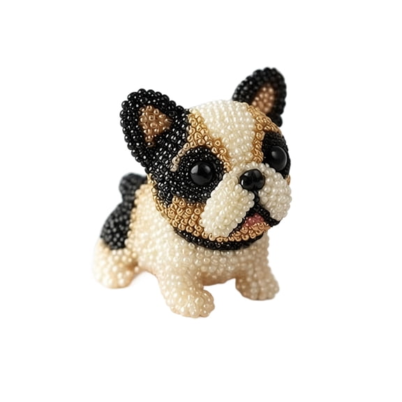 Beaded Animal Embroidery Kit, 3D Miniature Creature Bead Craft Set for Adults & Beginners, Handmade Art with Tools and Instructions, Unique Decoration Gift