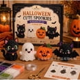 thumbnail image 1 of Beaded Animal Kit - Halloween Ghost Tiny 3D Beaded Animal DIY Kit, 3D Beaded Animal Kit, Neat Storage Box Packaged Craft Set For Daily Hobby And Holiday Gifting Ghost, 1 of 7