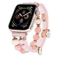 thumbnail image 1 of Beaded Band for 42, 44 & 45mm Apple Watch - Pink, 1 of 1